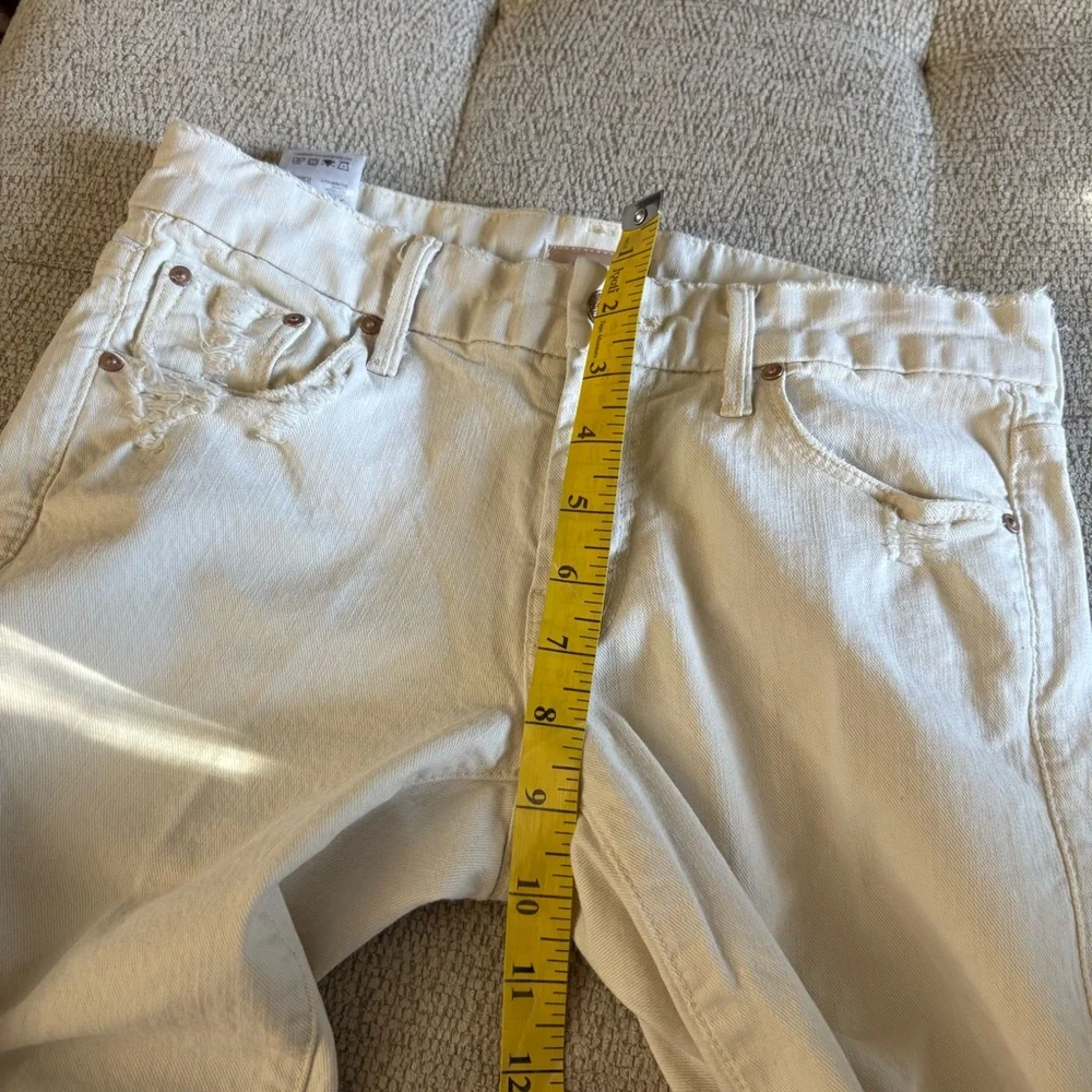 MOTHER DENIM The Looker Cream For A Day‎ Jeans Size 26